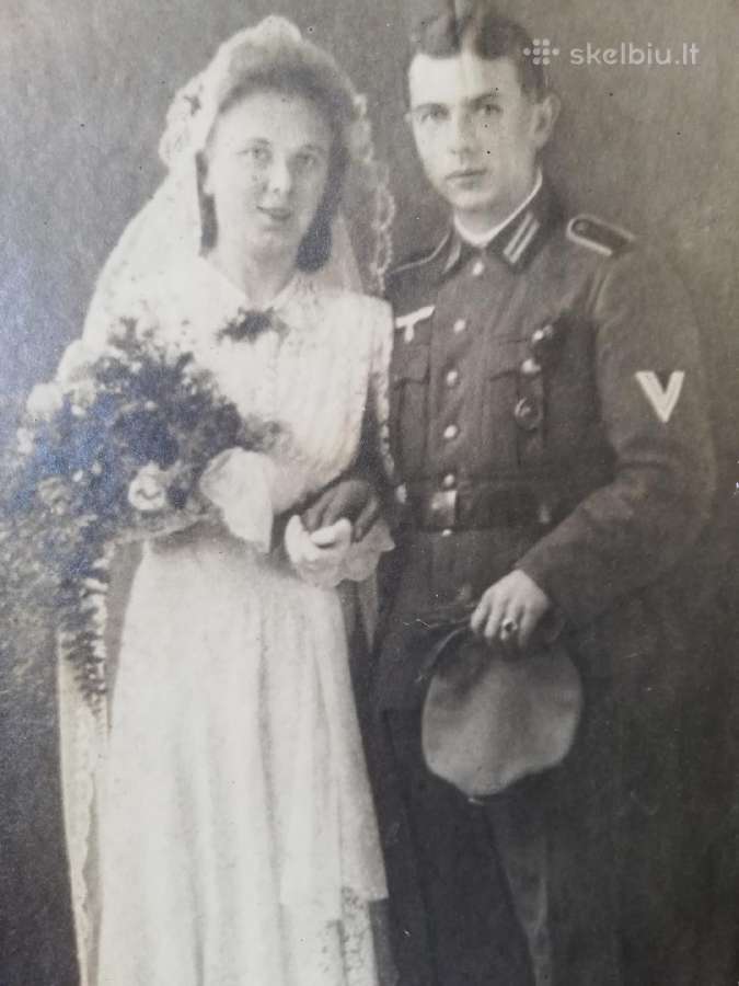Ww2 vokiška vestuvių nuotrauka - nuotraukos Nr. 2