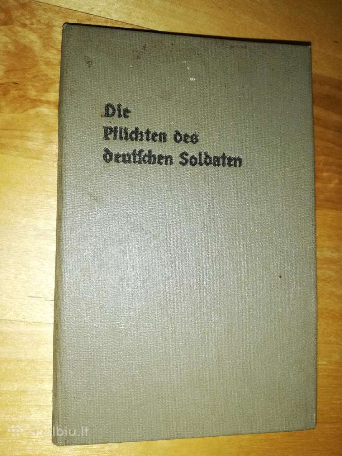 Vokiečių kario nuostatai. 1934m - nuotraukos Nr. 2