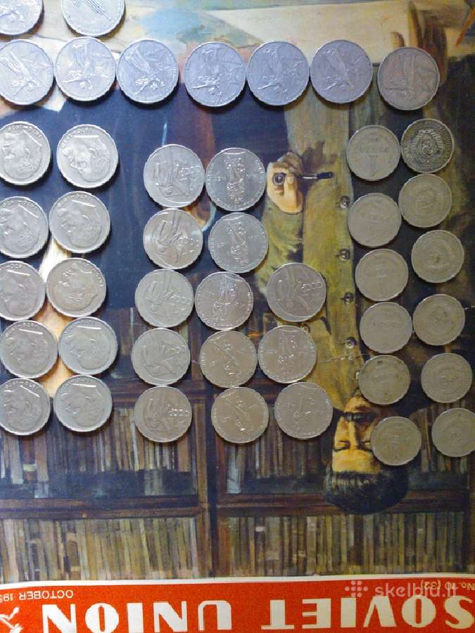 Rubliai metaliniai nuo 1961metu | Skelbiu.lt Rubliai metaliniai nuo 1961metu
