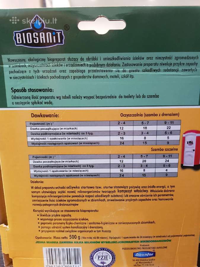 Bakterijos septikams Biolux kanal - nuotraukos Nr. 4