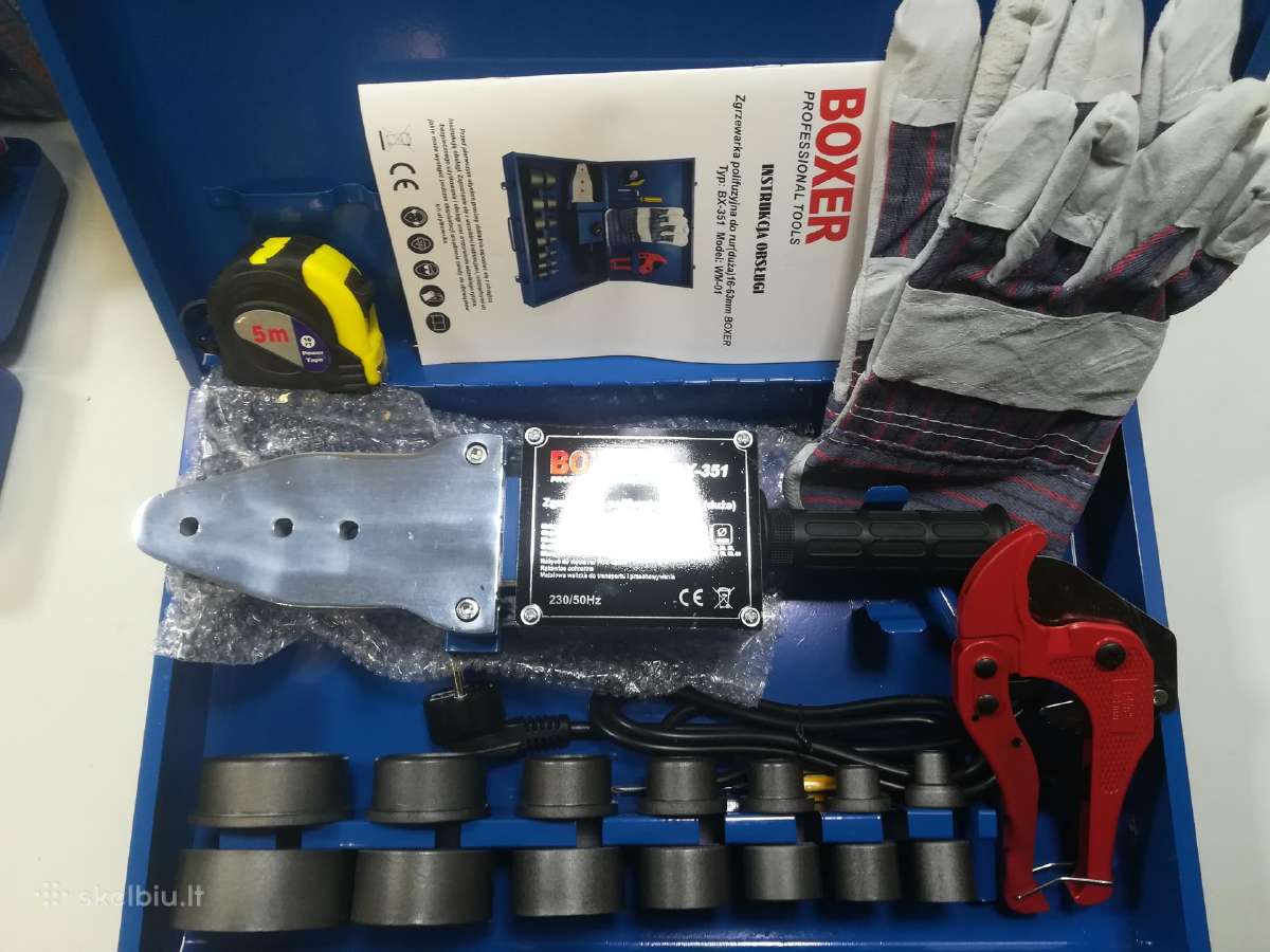 Plastmasiniu vamzdziu lituoklis Boxer Professional - nuotraukos Nr. 3