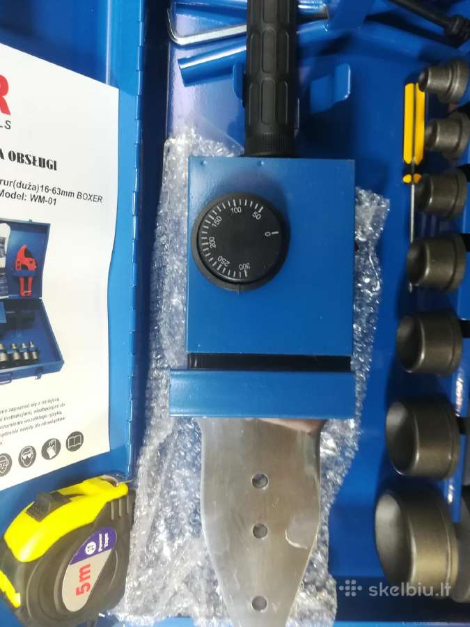 Plastmasiniu vamzdziu lituoklis Boxer Professional - nuotraukos Nr. 4