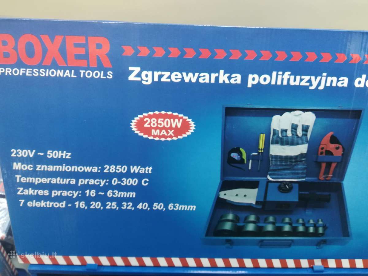 Plastmasiniu vamzdziu lituoklis Boxer Professional - nuotraukos Nr. 5