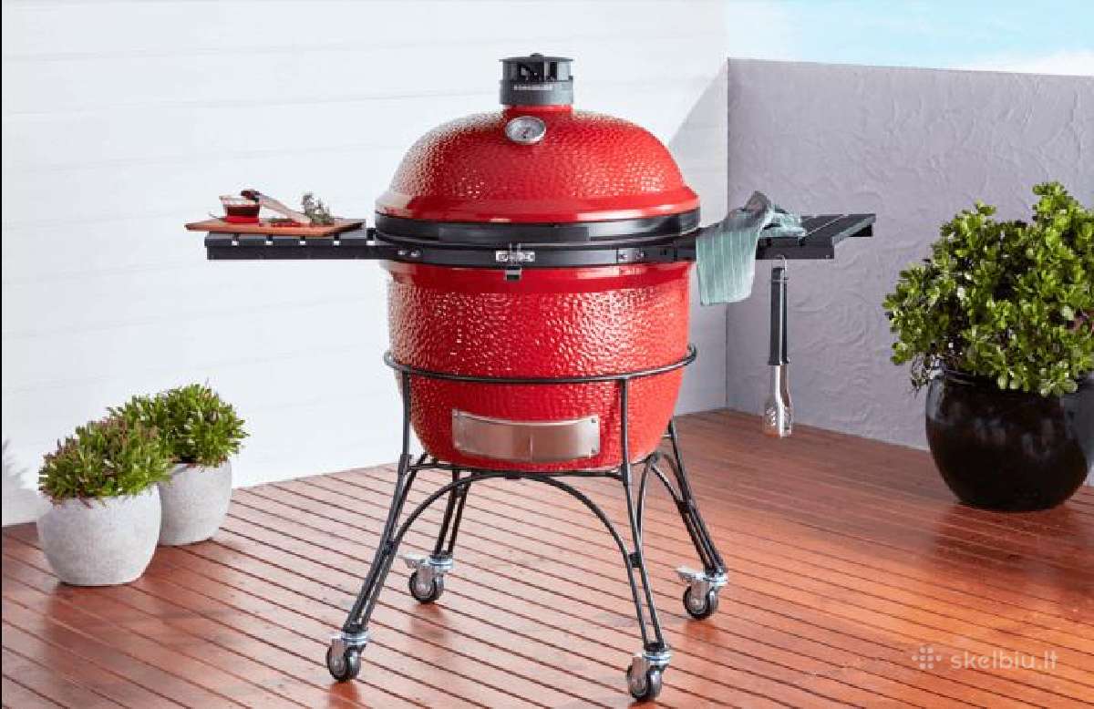 Kepsninė grilis Kamado Joe griliai - nuotraukos Nr. 3