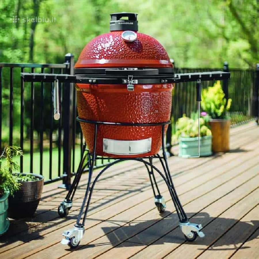 Kepsninė grilis Kamado Joe griliai - nuotraukos Nr. 2