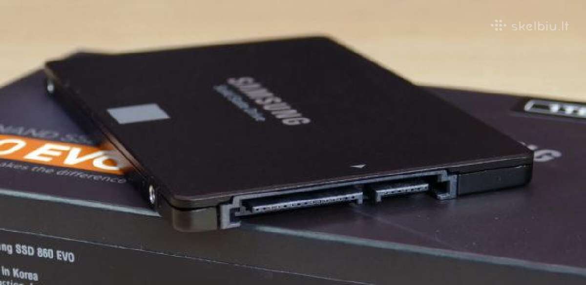 Samsung 870 EVO 500gb SSD 2.5" naujas garantija - nuotraukos Nr. 3