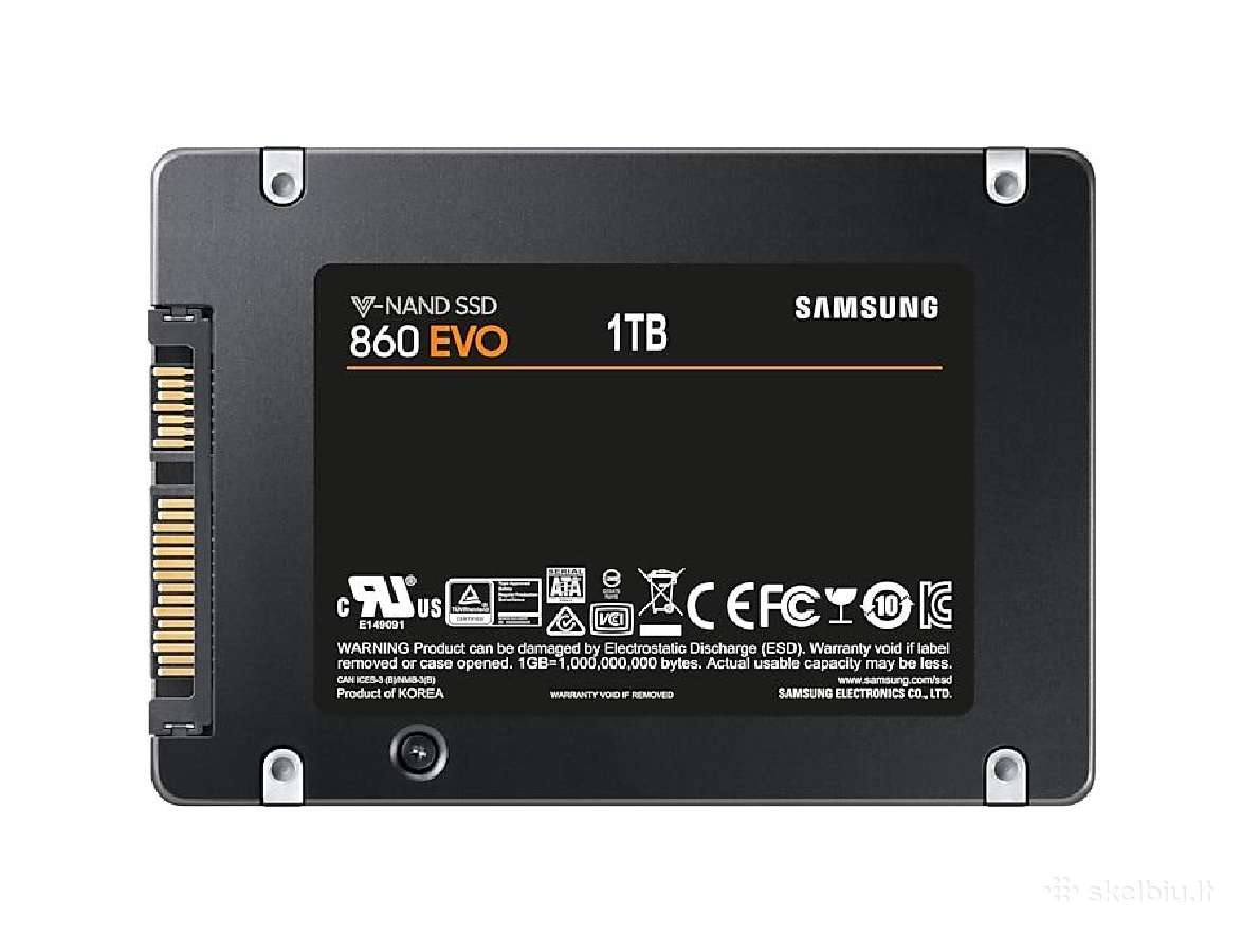 Samsung 870 EVO 500gb SSD 2.5" naujas garantija - nuotraukos Nr. 5