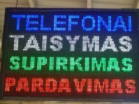 LED reklama,LED švieslentes,