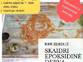 Skaidrus epoksidas- skaidri epoksidinė derva