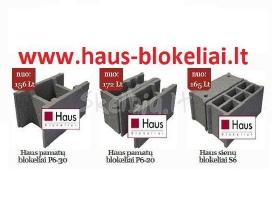 Haus Blokeliai pamatų / mūro Nemokamas Pristatymas Haus Blokeliai pamatų / mūro Nemokamas Pristatymas