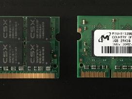 Ddr2 1gb du vienetai