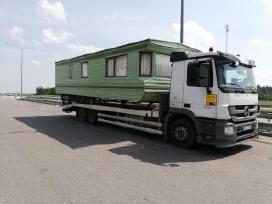 Mobiliu nameliu,karavanu, kemperiu transportavimas