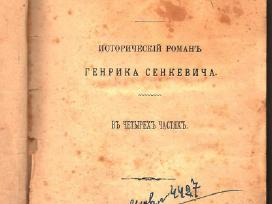 H.senkevičiaus romanas "Ugnimi ir kalavijumi",1897