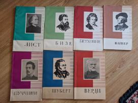 Tarybų laikų knygos apie kompozitorius, menininkus