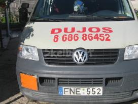 Dujos balionuose i namus Kaune ir rajone