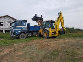 Račiokas-savivartis, žvyras, smėlis, skalda.