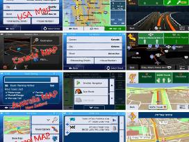 Auto navigaciju diskai, žemėlapių atnaujinimas