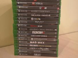 Parduodami Xbox One žaidimai nuo 8 Eur