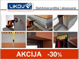 "Likov" statybiniai profiliai ir aksesuarai