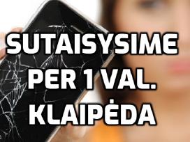 Telefonų remontas per 1-val. Klaipėda