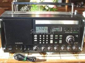 Radijo imtuvas Sony Grundig Philips Panasonic JVC