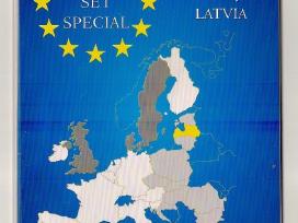 Dėkliukas Latvijos Euro monetų rinkiniui