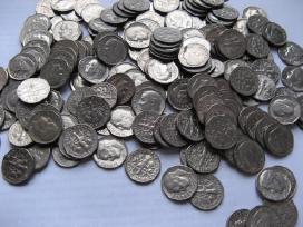 Amerikos centai ,one Dime ivairiu metu