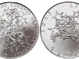 1 lito moneta, Lietuvos Pirmininkavimui Es Tarybai