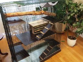 Didelis naujas narvas šinšiliui, degu