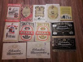 Senos alkoholio etiketės -Gruzija