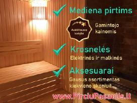 Mediena pirtims Dailylentės Gultai, Durys