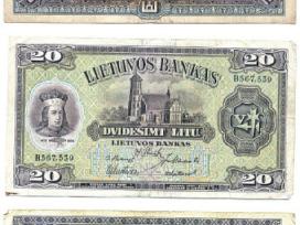 Perku Lietuvos tarpukario banknotus