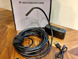 WiFi endoskopas kamera kietas laidas apple/android