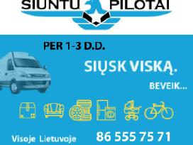 Siuntos, kroviniai visoje lt.