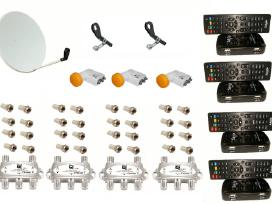 Imtuvai, antenos, komplektai, atvykimas i vieta