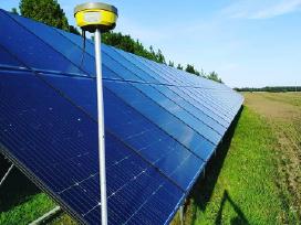 Saulės elektrinių montavimo darbai