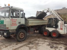 Zvyras juodzemis skalda maltas betonas