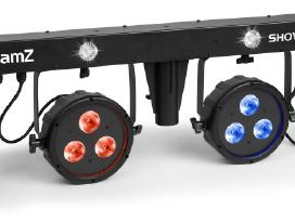 Beamz Showbar Free 2x Par, 2x Derby and Strobe