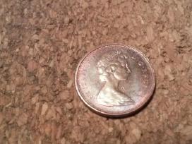 Monetos .kanada 1974m. 1 cent.