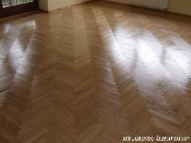 Grindų parketo šlifavimas lakavimas visoje lietuvo