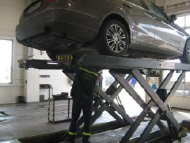 Automobilių paruošimas techninei apžiūrai
