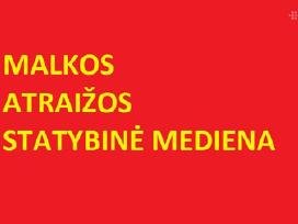Malkos Atraižos Statybinė Mediena