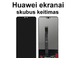 Huawei ekranai, keitimas, garantija