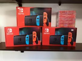 Nintendo Switch Konsolės Su Garantijom