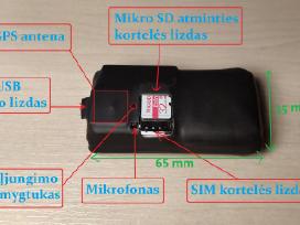 Gsm Blakė - Diktofonas ilgo veikimo (30 parų)