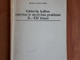 Lietuvių k. rašybos ir skyrybos pratimai 10-12 kl.
