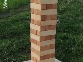 Jenga žaidimo kaladėlės