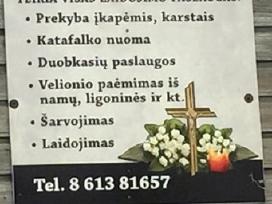 Paslaugos Kelmės,telšių ir Šiaulių rajonuose