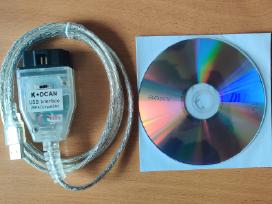 Bmw inpa rheingold k+dcan diagnostika + jungiklis