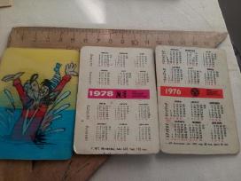 1978 kalendoriukai